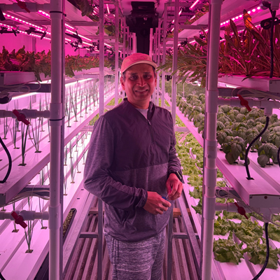 Agriculture Research Coordinator Shahid Islam